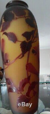 13.5 D'Argental Cameo Vase