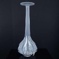 13.5 Lalique Claude French Art Cut glass Vase