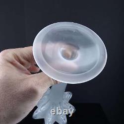 13.5 Lalique Claude French Art Cut glass Vase