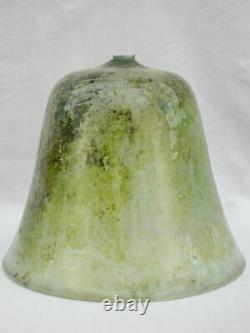 19th century French melon cloche dome blown glass 17