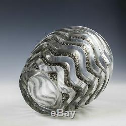 A Fine Rene Lalique Glass Meandres Vase Designed 1934