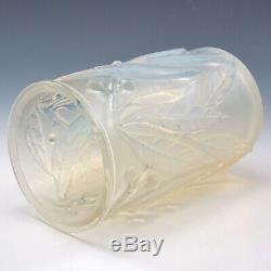 A Rene Lalique Opalescent Laurier Vase Designed 1922