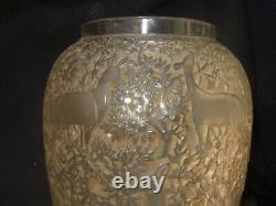 A SUPERB and EXTREMELY RARE Lalique good sized vase. Designed 1926