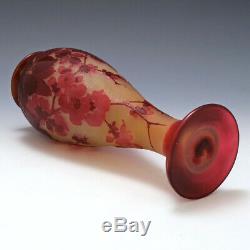 A Tall and Very Fine Galle Vase c1900