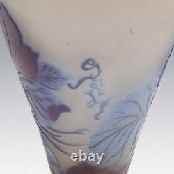 An Emile Galle Cameo Glass Vase 1900-04