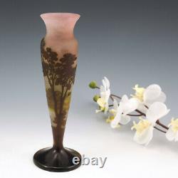 An Emile Galle Landscape Vase c1900