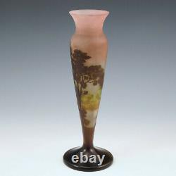 An Emile Galle Landscape Vase c1900