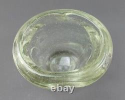 Andre Thuret (1898-1965) Signed French Art Deco Chunky Heavy Rare Art Glass Vase