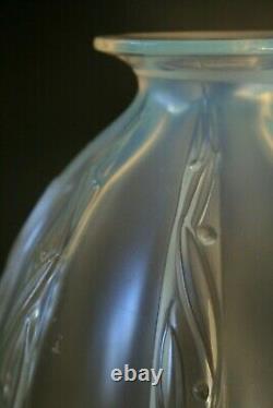 Antique Art Deco Sabino Glass Vase Eucalyptus Circa 1928