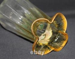 Antique Art Nouveau Jugendstil Glass Vase C. 1900