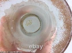 Antique Art Nouveau ST. DENIS French Cameo Glass TULIP Vase Legras Mt. Joye