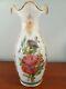 Antique Baccarat French Opaline Glass Vase 9 Tall 19th Century Hand Painted