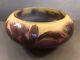 Antique D'Argental French cameo glass bowl/Vase/Signed/Art Nouveau/France C. 1910