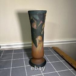 Antique Daum Nancy French Cameo Glass Vase 15 Tall