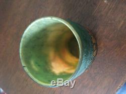 Antique Daum Nancy Landscape Cameo Art Glass Vase