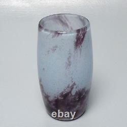 Antique Daum Soliflore Beaker Form Art Glass Vase # 2 French