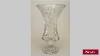 Antique French Victorian Cut Crystal Vase Supported On