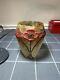 Antique Gabriel Argy Rousseau Pate De Verre French Art Glass Poppy Vase