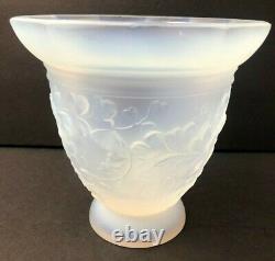 Antique Julien French Opalescent Glass Vase c. 1930's Rare