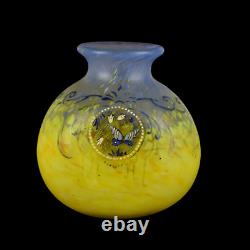 Antique Legras Art Deco Glass Vase