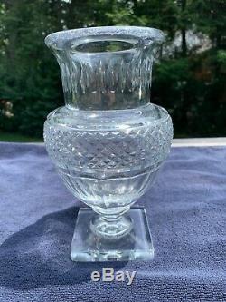 Antique RAREBaccarat Musee des Cristalleries Crystal Vase 1821-1840 Reproduction