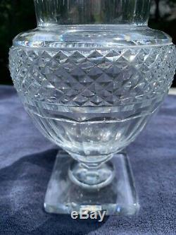 Antique RAREBaccarat Musee des Cristalleries Crystal Vase 1821-1840 Reproduction
