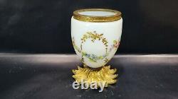 Antique R. Noirot Opaline French Glass Small Vase