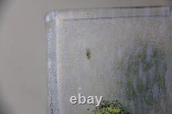 Antique Signed Lamartine French Cameo Enamel Art Glass Landscape Sceinc Vase Le