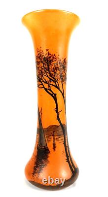 Antique Signed Legras French Vase from 1914-1920
