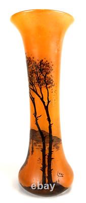 Antique Signed Legras French Vase from 1914-1920