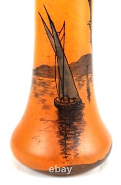 Antique Signed Legras French Vase from 1914-1920