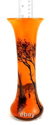 Antique Signed Legras French Vase from 1914-1920