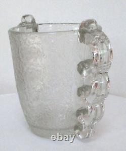 Antique Vintage Art Deco Designer Pierre D'Avesn French Crystal Daum Nancy Vase