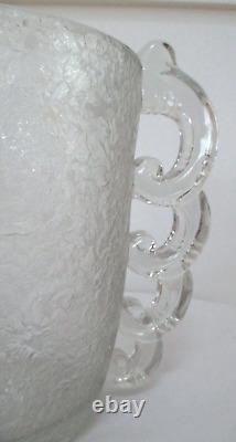 Antique Vintage Art Deco Designer Pierre D'Avesn French Crystal Daum Nancy Vase