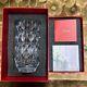 Auth Baccarat Vase Flower Crystal Luxor With Box From Japan NEW