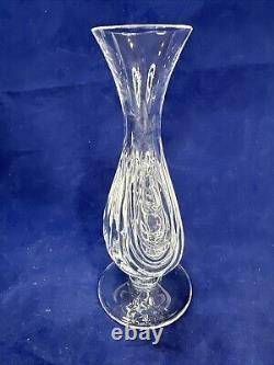 BACARRAT Primevere Footed Crystal Vase Made in France Excellent