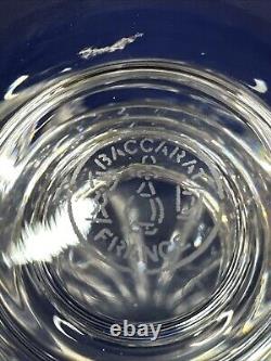 BACARRAT Primevere Footed Crystal Vase Made in France Excellent