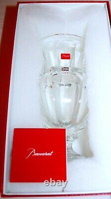 BACCARAT CRYSTAL France HARCOURT MARIE LOUISE Museum Vase $2250 NEW IN BOX