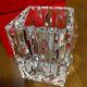 BACCARAT Glass LOUXOR PENCIL CUP Crystal VASE VOTIVE