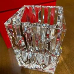 BACCARAT Glass LOUXOR PENCIL CUP Crystal VASE VOTIVE