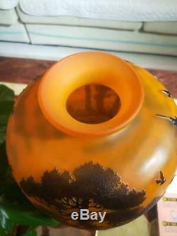 BIG Emile Galle vase