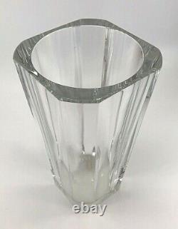 Bacarrat Diane Vase GUC 7 3/4 tall and 4 inches in diameter