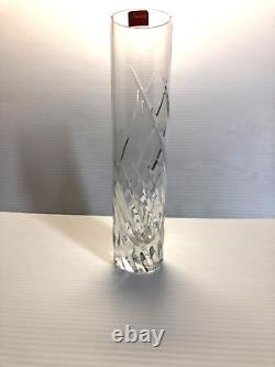 Baccarat Arik Levy Spin Glass Vase 8 1/2
