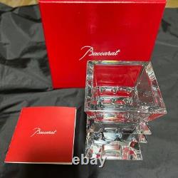 Baccarat Columbine Flower Vase French Crystal Glass NEW from Japan Rare Find