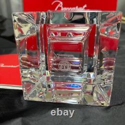 Baccarat Columbine Flower Vase French Crystal Glass NEW from Japan Rare Find
