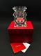 Baccarat Columbine Flower Vase French Crystal Glass Used from Japan Rare Find