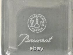 Baccarat Columbine Flower Vase French Crystal Glass Used from Japan Rare Find