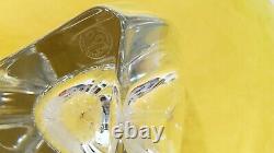 Baccarat Crystal Bouton-d'or 7.75 Triangle Vase, Signed, France