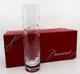 Baccarat Crystal D'ORGUE Tumbling Leaves, Flower Bud Vase, 8 NIB