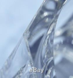 Baccarat Crystal Edith Flower Vase 9 7/8 Made in France
